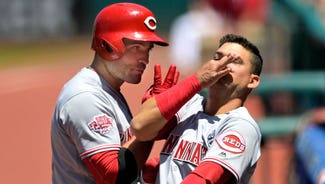 Next Story Image: Reds open game with 2 homers, beat Indians 7-2, split series
